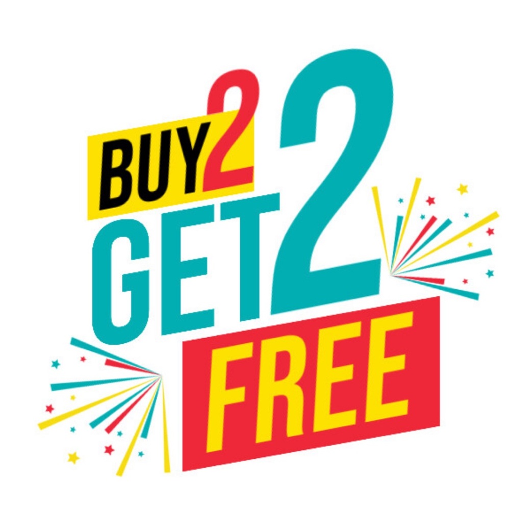 BUY 2 GET 2 FREE